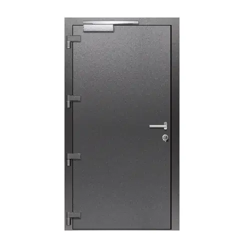 Porte blindée certifiée personnalisable pour panic room et locaux sensibles.