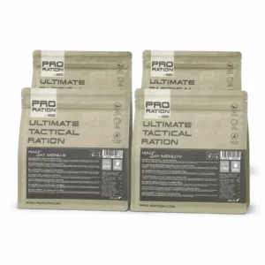 Kit de 4 rations MRE 12 h PRO-RATION | Ultimate Tactical Half Day