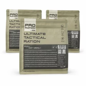 Kit de 3 rations MRE 24 h PRO-RATION | Ultimate Tactical Full Day