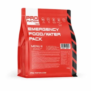 Ration autochauffante d’urgence PRO-RATION | Emergency Food / Water Pack