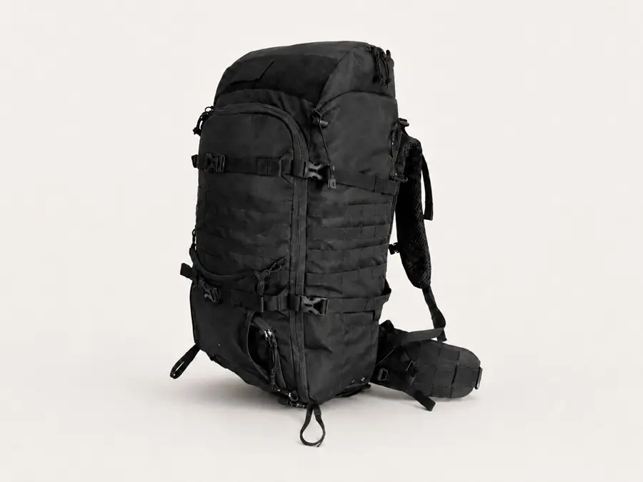 Sac à dos d'évacuation.