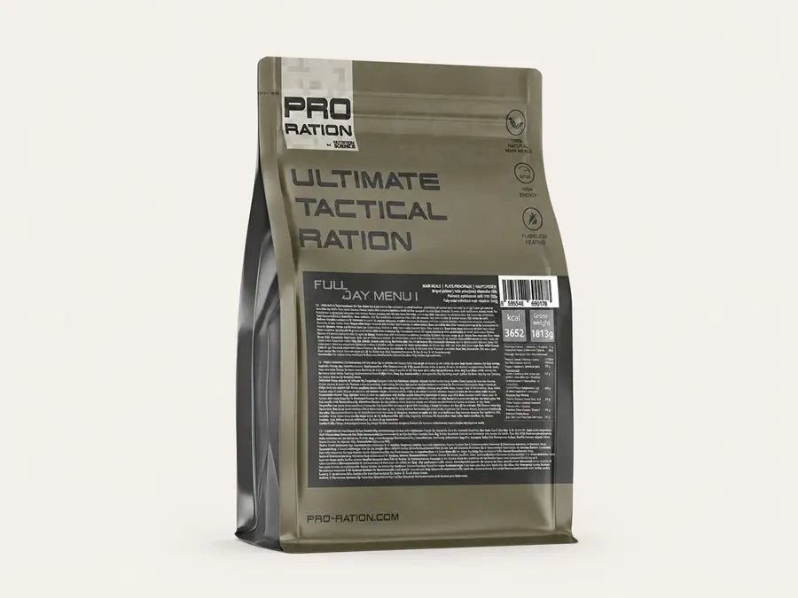Ration alimentaire tactique pour évacuation.