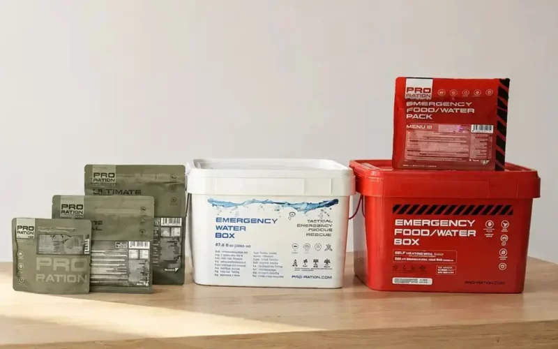 Rations PRO-RATION pour constituer un stock alimentaire d'urgence fiable.