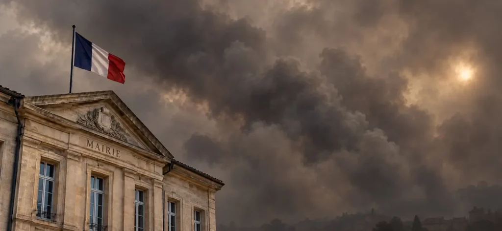 Plan communal de sauvegarde – mairie française confrontée à une situation de crise.