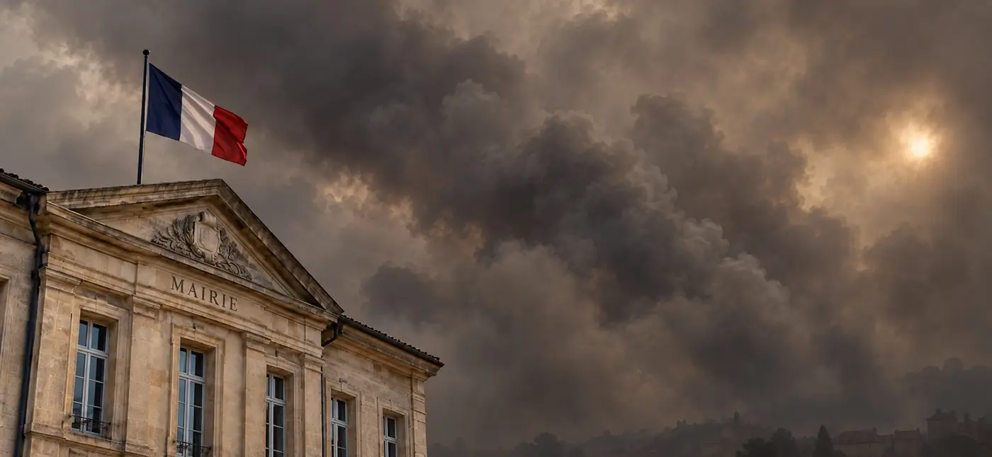 Plan communal de sauvegarde – mairie française confrontée à une situation de crise.